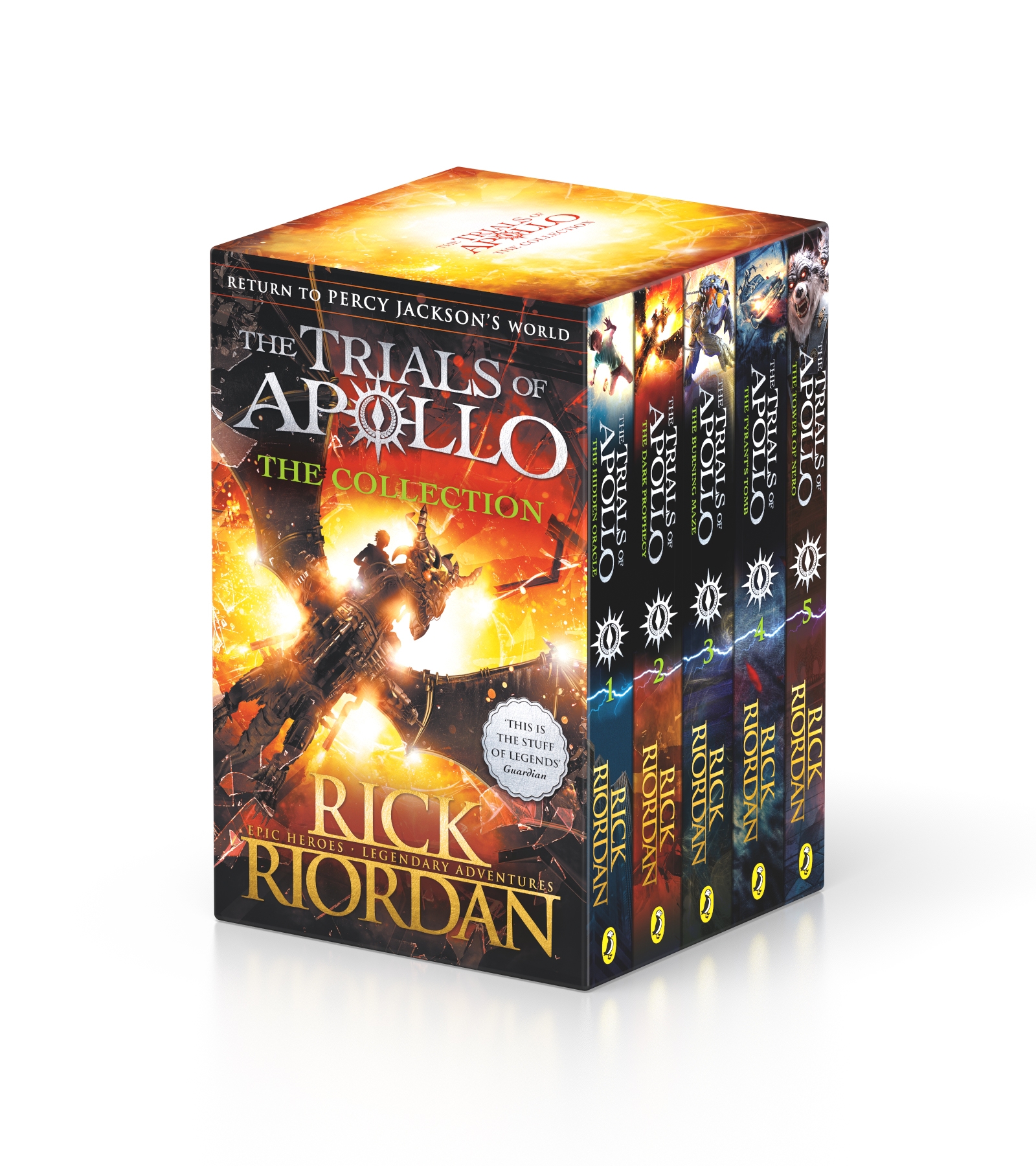 Trials of Apollo 5 Book Collection by Riordan, Rick | Penguin